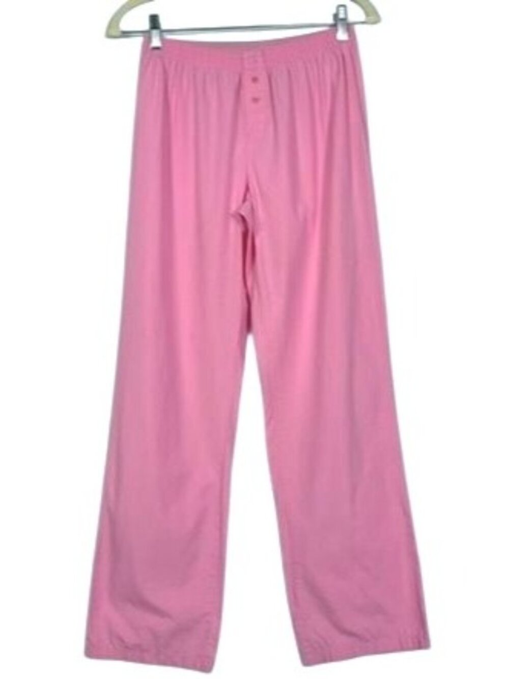 PINK Victoria’s Secret Pajama Pants XS Pink Lounge Sleepwear Logo Back Cotton